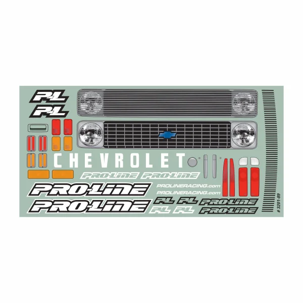Proline 1972 Chevy C10 Longbed Bodyshell (unpainted)