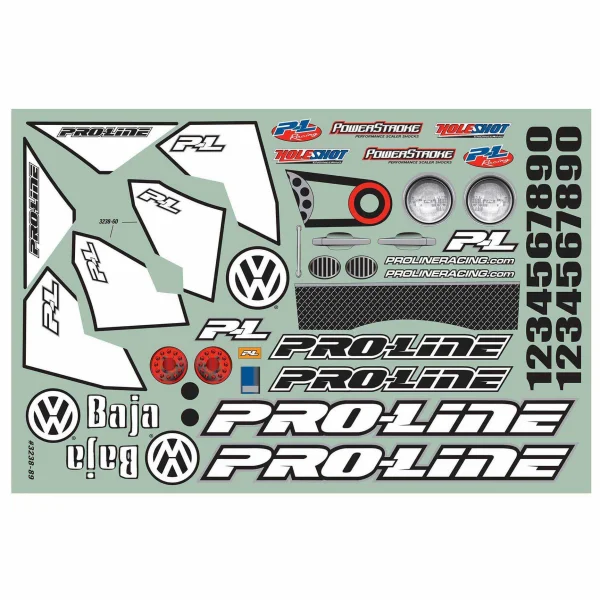 ProLine Volkswagen VW Beetle Body - Fits Traxxas Slash