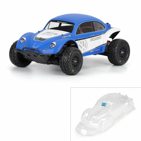 ProLine VW Full Fender Baja Bug Clear - Fits Traxxas Slash