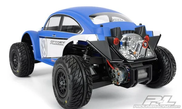ProLine VW Full Fender Baja Bug Clear - Fits Traxxas Slash