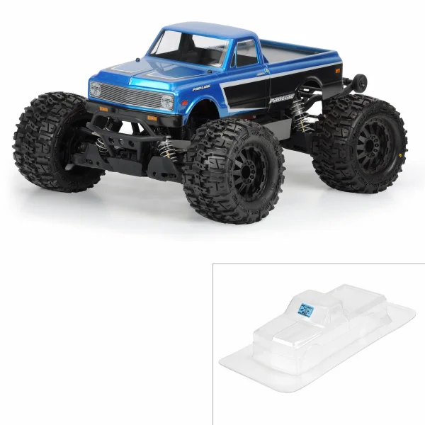 Proline 1972 Chevy C10 Clear Bodyshell for Stampede/Granite