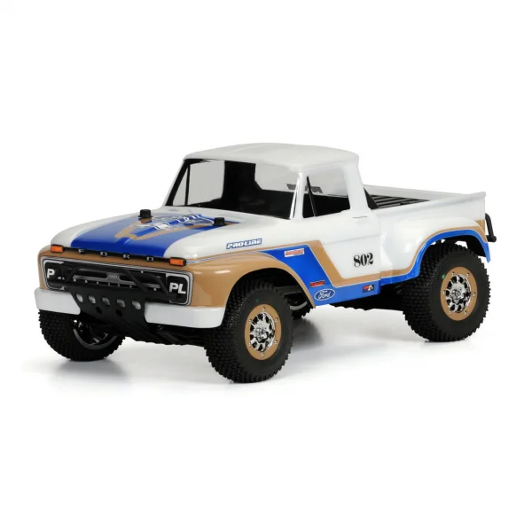 ProLine 1966 Ford F-100 Clear Bodyshell For Traxxas Slash / Slash 4x4