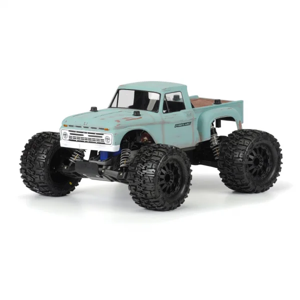 ProLine 1966 Ford F-100 Clear Bodyshell for Stampede/Granite