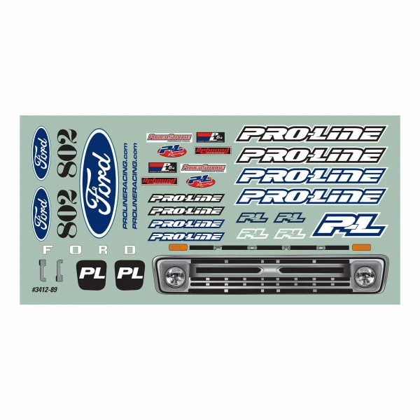 ProLine 1966 Ford F-100 Clear Bodyshell for Stampede/Granite