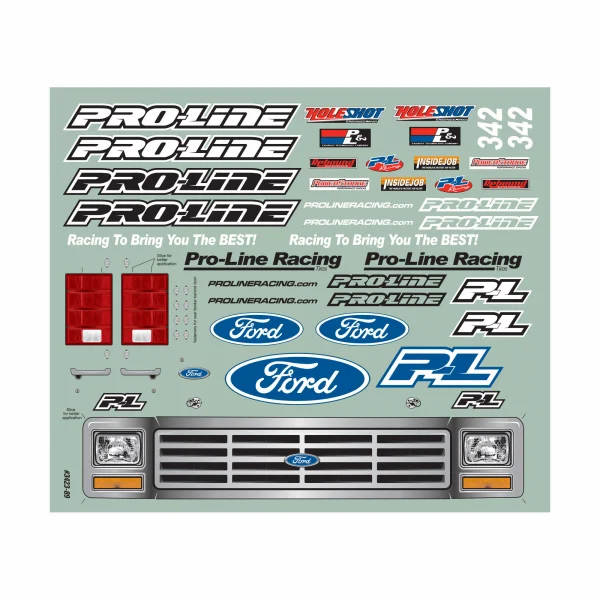 ProLine 1981 Ford Bronco Clear SC Bodyshell