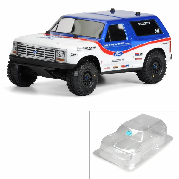 ProLine 1981 Ford Bronco Clear SC Bodyshell