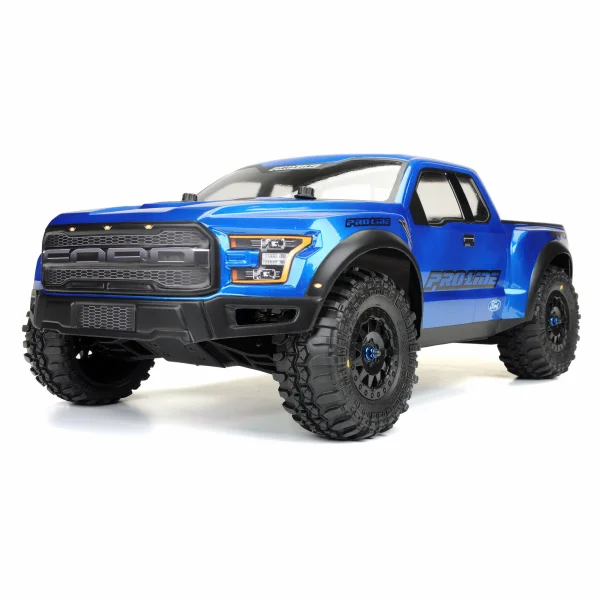 ProLine 2017 Ford F-150 Raptor Tru Scale Clear Bodyshell - Fits Slash/SC10 ** CLEARANCE **