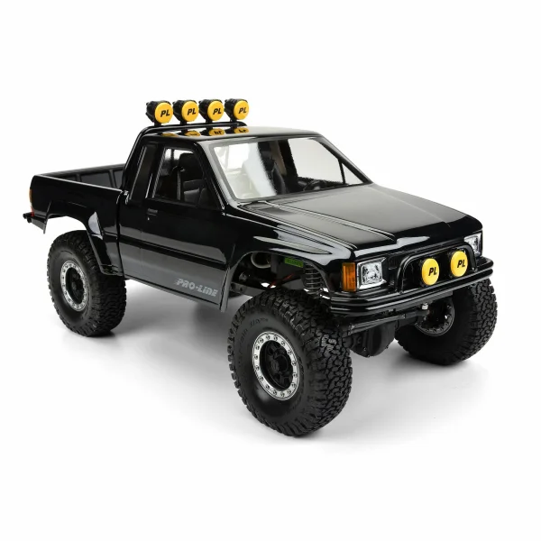 ProLine 1985 Toyota Hilux SR5 Clear Bodyshell Cab + Bed for SCX10 313mm WB	