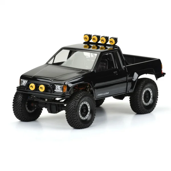 ProLine 1985 Toyota Hilux SR5 Clear Bodyshell Cab + Bed for SCX10 313mm WB	