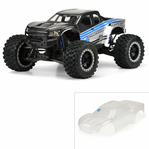 ProLine 2017 Ford F150 Raptor Pre Cut Bodyshell For Traxxas X-MAXX - Clear