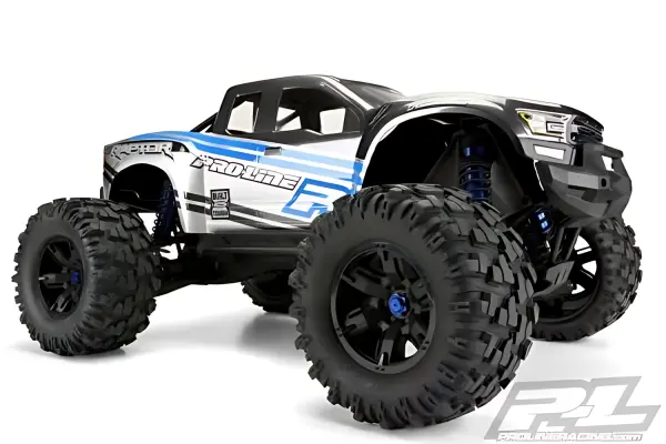 ProLine 2017 Ford F150 Raptor Pre Cut Bodyshell For Traxxas X-MAXX - Clear — image 1 of 12