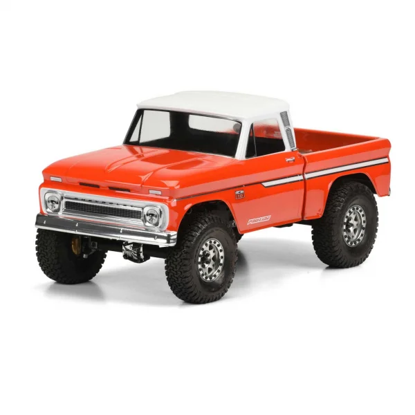 ProLine 1966 Chevrolet C-10 Clear Bodyshell For SCX-10 313mm Crawlers