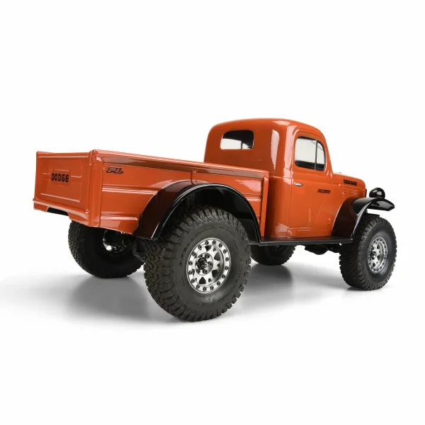 ProLine 1946 Dodge Power Wagon Clear Body - Fits 313mm WB Crawlers
