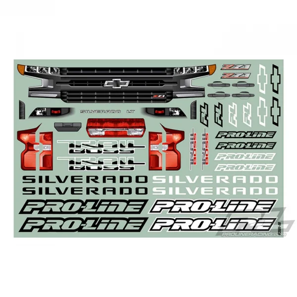 ProLine 2019 Chevy Silverado Z71 Trail Boss Clear Bodyshell