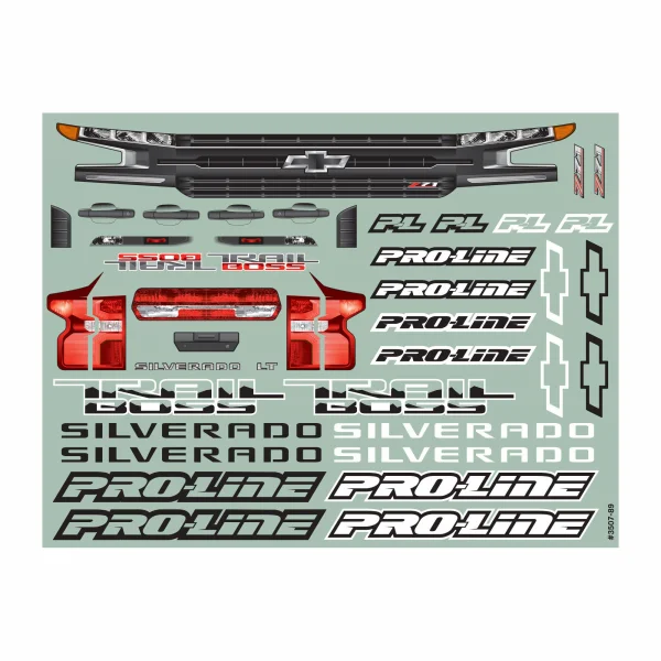 ProLine Pro-Line Precut 2019 Chevy Z71 Silverado Clear Body for Traxxas X-MAXX
