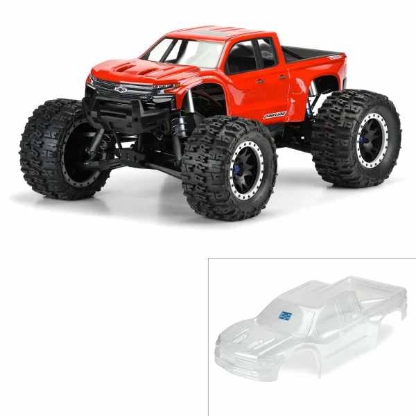 ProLine Pro-Line Precut 2019 Chevy Z71 Silverado Clear Body for Traxxas X-MAXX