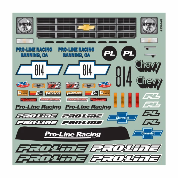 ProLine 1978 Chevy C-10 Race Truck Clear Body Slash/SC10