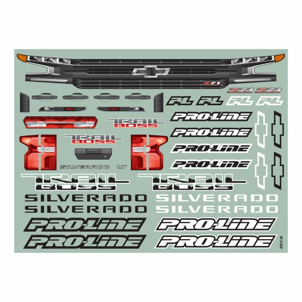 ProLine 2019 Chevy Silverado Z71 Trail Boss Tru Scale Body