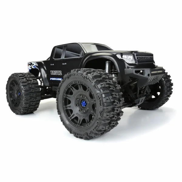 ProLine Pre-Cut Brute Bash Armor Black Body: X-MAXX