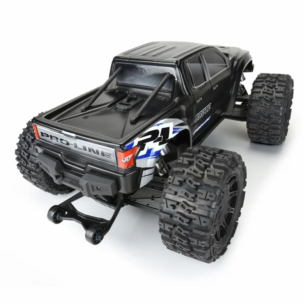 ProLine Pre-Cut Brute Bash Armor Black Body: X-MAXX