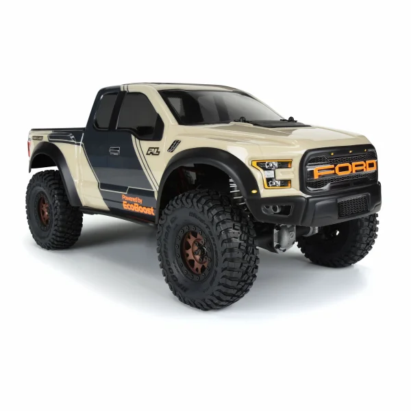ProLine 2017 Ford F150 Raptor Clear Body 313mm For Crawler