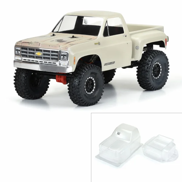 ProLine 1978 Chevy K-10 Clear Body Cab + Bed - 313mm WB