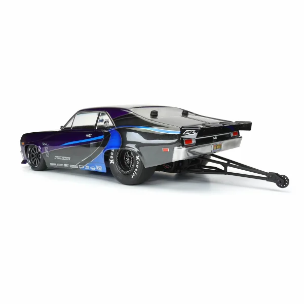 ProLine 1969 Chevrolet Nova Clear Drag Body For Modified 2WD Slash