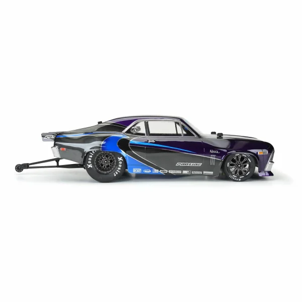 ProLine 1969 Chevrolet Nova Clear Drag Body For Modified 2WD Slash