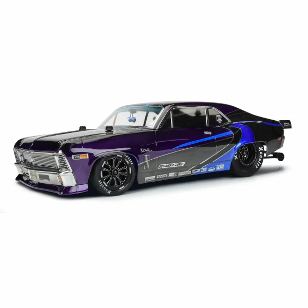 ProLine 1969 Chevrolet Nova Clear Drag Body For Modified 2WD Slash