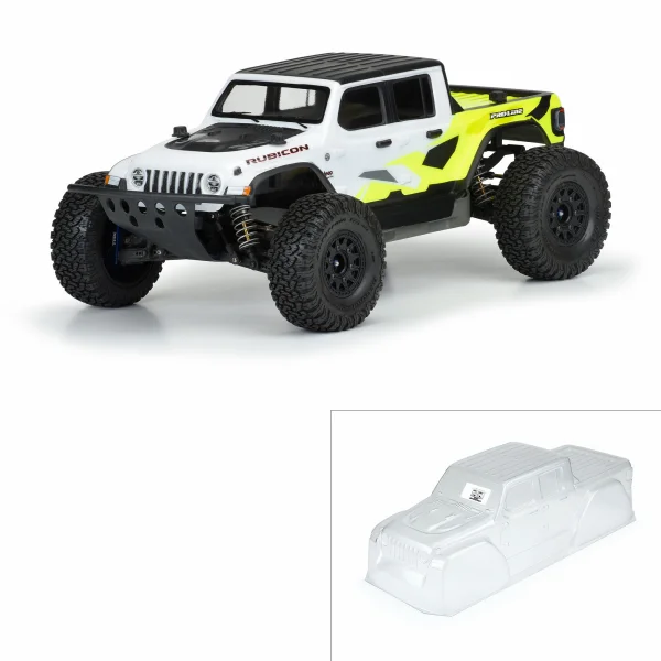 ProLine Jeep Gladiator Rubicon Clear Bodyshell - Fits Slash/Senton 3S/E-Revo
