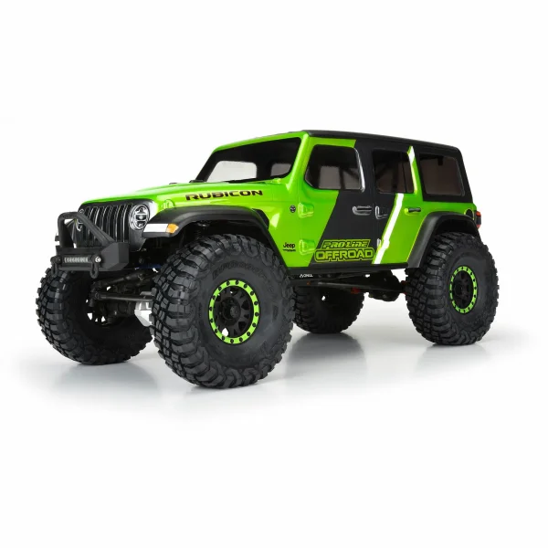 ProLine Jeep Wrangler JL Unlimited Rubicon Clear Crawler Bodyshell - ProLine 2020 Jeep Gladiator Clear Crawler Bodyshell - 313mm Wheelbase