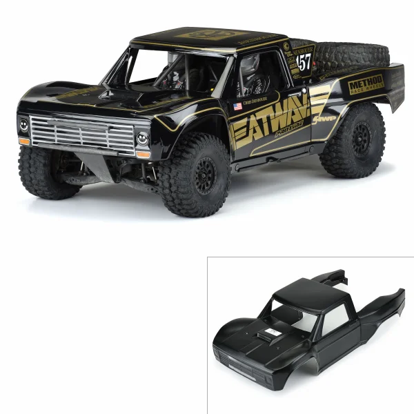 ProLine Pre Painted and Precut Ford F-100 Race Truck Clear Body For Traxxas UDR