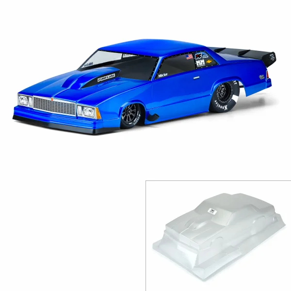 ProLine Chevrolet Malibu Clear Drag Car Body For Slash/DR10