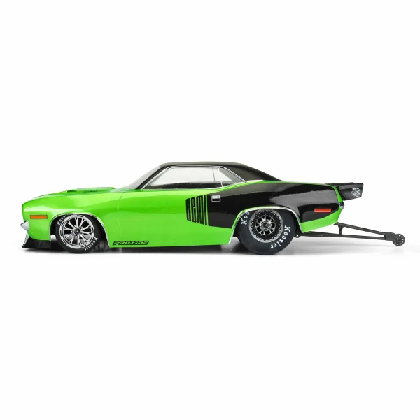 ProLine 1972 Plymouth Barracuda Clear Drag Body For 2WD Drag