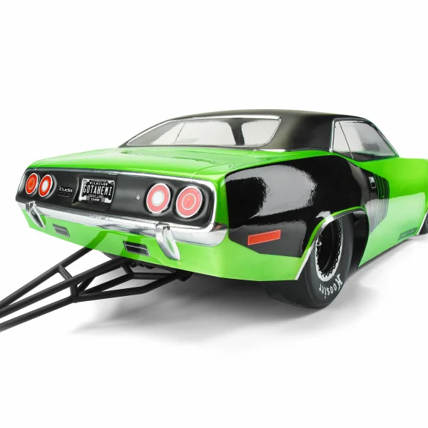 ProLine 1972 Plymouth Barracuda Clear Drag Body For 2WD Drag