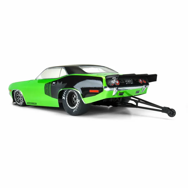 ProLine 1972 Plymouth Barracuda Clear Drag Body For 2WD Drag