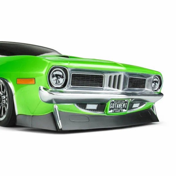 ProLine 1972 Plymouth Barracuda Clear Drag Body For 2WD Drag