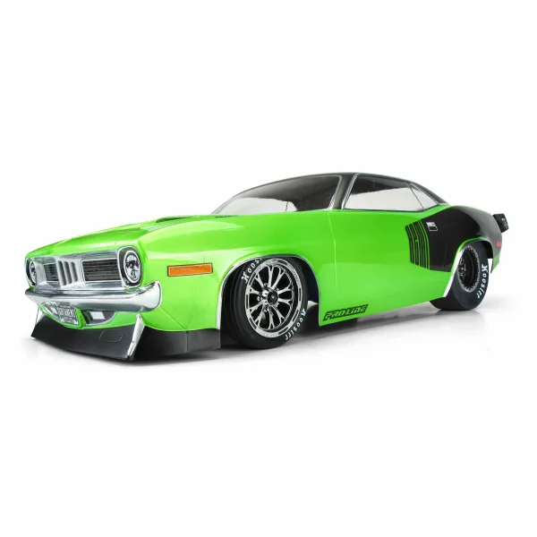 ProLine 1972 Plymouth Barracuda Clear Drag Body For 2WD Drag