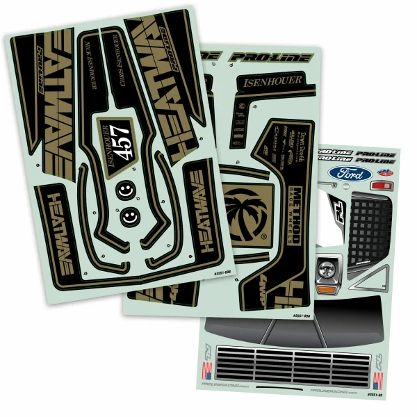 ProLine Pre-Cut 1967 Ford F100 Heatwave Edition Tough Black - Fits Slash