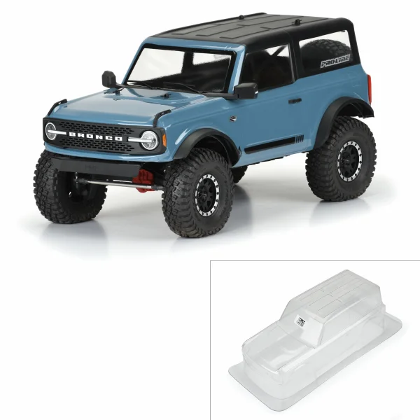 ProLine 2021 Ford Bronco Clear Body Set + Accessories (290mm WB) ** CLEARANCE **