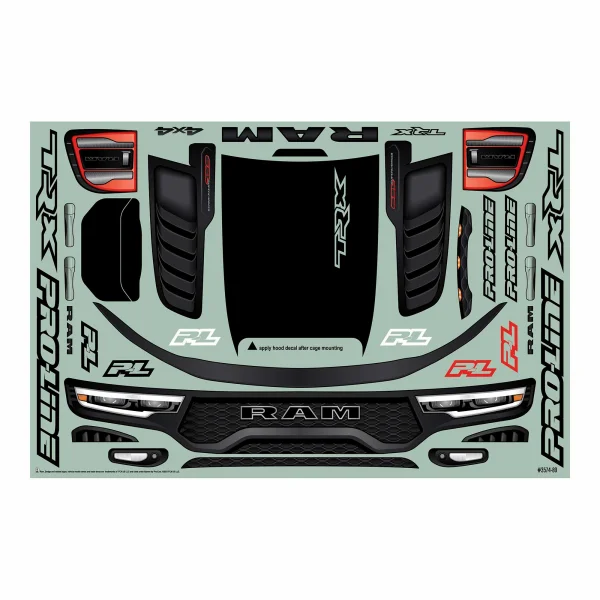 Pro-Line 2021 Dodge Ram 1500 - Pre Cut Clear Shell For Traxxas X-MAXX