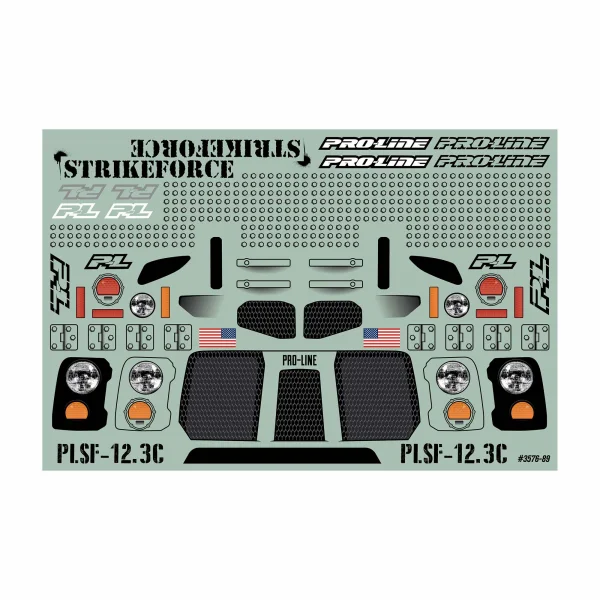 ProLine Strikeforce Clear Crawler Bodyshell (313mm WB)