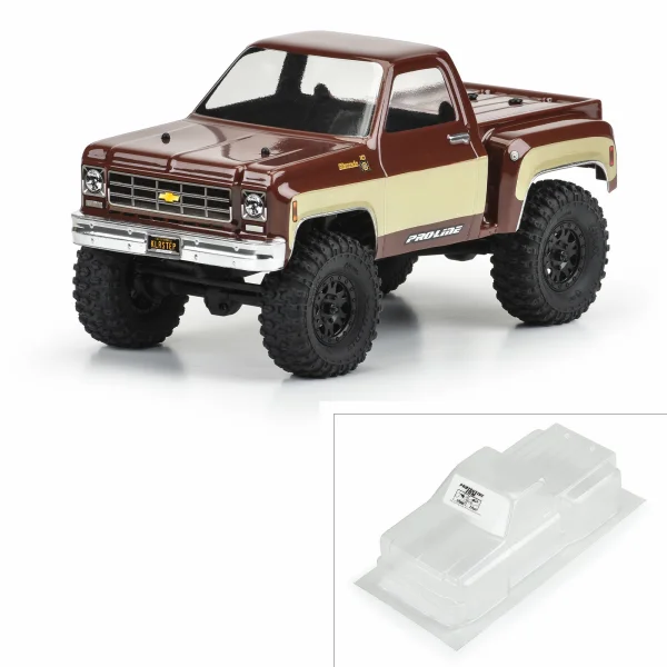 ProLine 1978 Chevy K-10 Clear Body For Axial SCX24