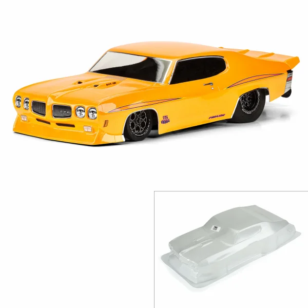 ProLine 1970 Pontiac Gto Judge Clear Drag Body For 22S/DR10 — image 6 of 14