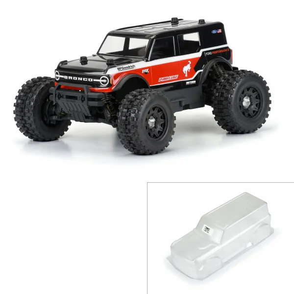 ProLine 2021 Ford Bronco Clear Bodyshell For Stampede/Granite