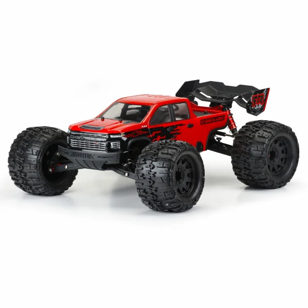 ProLine 2021 Chevrolet Silverado 2500 HD Clear Body - Arrma Kraton 6S