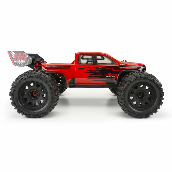 ProLine 2021 Chevrolet Silverado 2500 HD Clear Body - Arrma Kraton 6S