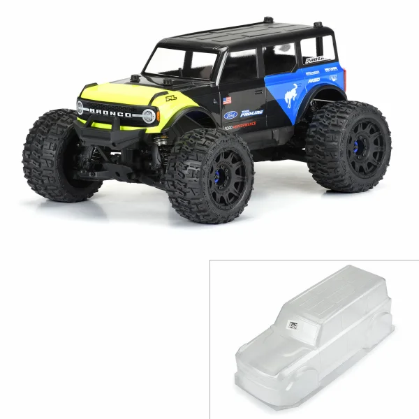 ProLine 2021 Ford Bronco Clear Body For MAXX/E-Revo