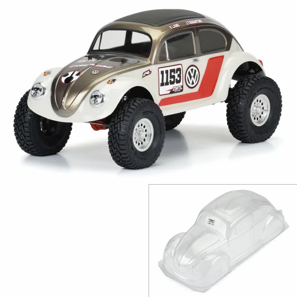ProLine Volkswagen Beetle Clear Crawler Bodyshell (313mm WB)