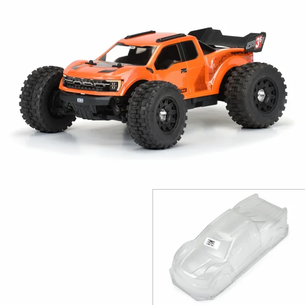 ProLine 2022 Ford F-150 Raptor Clear Body For Arrma Vorteks — image 5 of 12